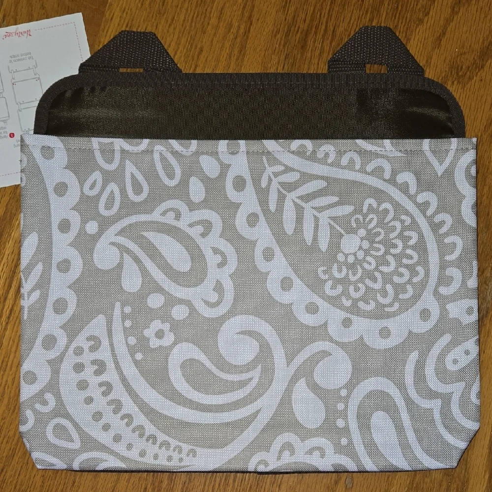 thirty-one Oh-Snap Pocket Taupe Playful Parade